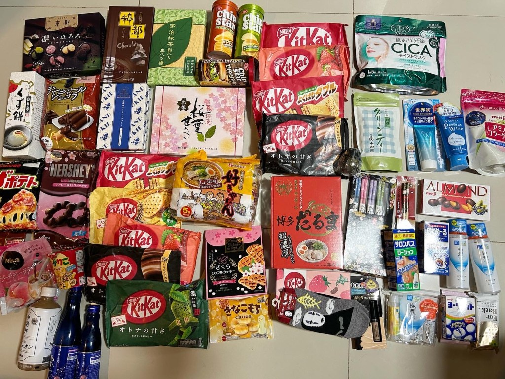 Japanese Food, Trinkets and Skincare Haul from Osaka and Kyoto