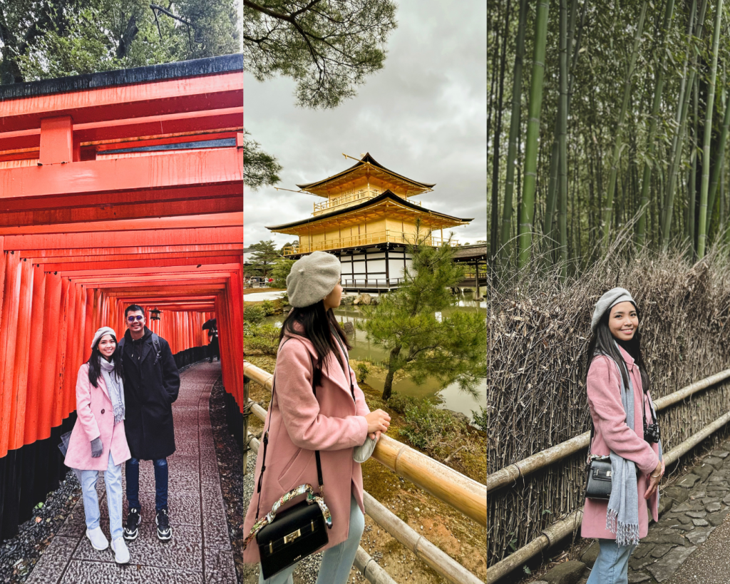 Fushimi Inari Shrine, Golden Pavilion Temple, and Arashiama Bamboo Forest in Kyoto